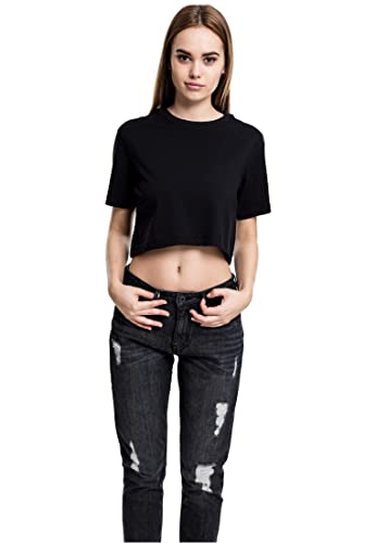 Urban Classics Damska koszulka z krótkim rękawem Oversize Tee w różnych kolorach, rozmiar XS - 5XL, czarny, XL