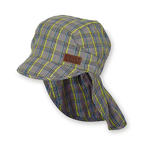 Sterntaler chłopięca czapka z daszkiem, brązowa, Brown (Samtbraun 968), 49 cm