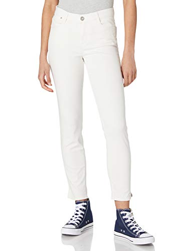 BRAX Shakira damskie spodnie o dopasowanym kroju, z aksamitu, rozciągliwa bawełna, jasnobeżowy, 48W x 32L