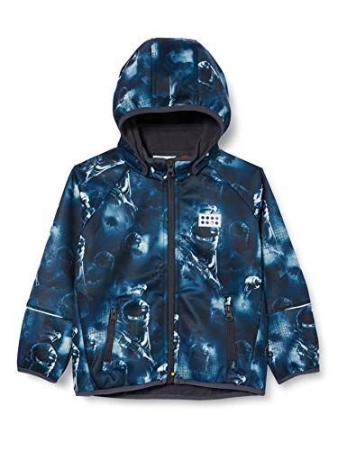 Lego Wear Lwsam-Lego Tec Ninjago kurtka chłopięca, 590 Dark Navy, 98