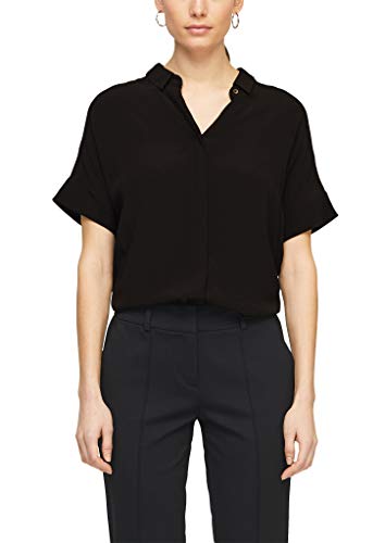 s.Oliver BLACK LABEL Bluzka damska 150.10.103.10.100.2064533, czarny (True Black), 38