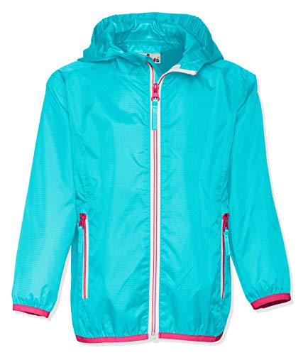 Playshoes Dzieci Uniseks Kurtka Przeciwdeszczowa, Turkusowy, 140 cm