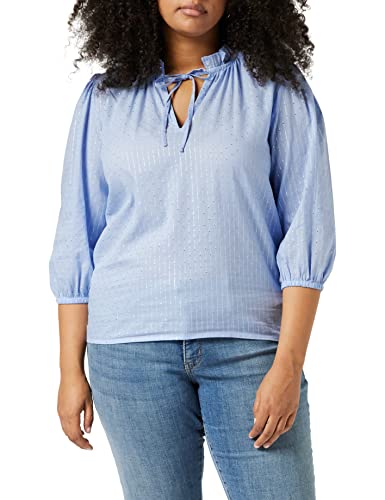 SPARKZ COPENHAGEN Damska koszula Indi Top Crop Sleeve