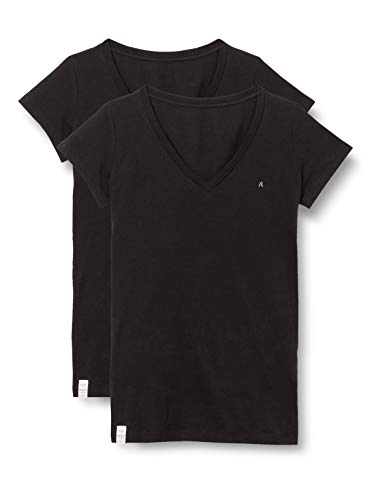 Replay Dżinsy damskie Louysa Regular -Fit z Comfort Denim, 020 Czarno-czarny, S