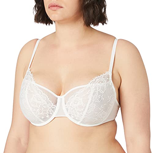 Passionata Damski biustonosz Camden T-Shirt, Beżowy (mleko 0 lw), 80D