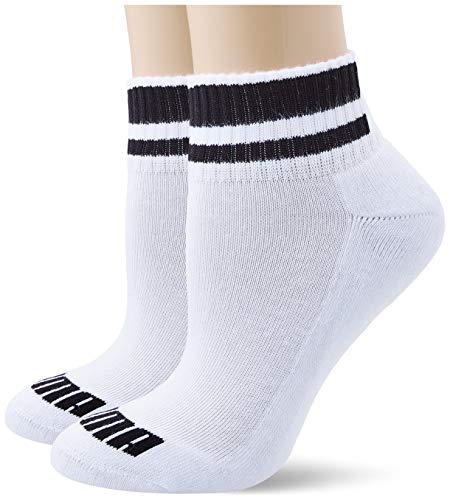 PUMA Unisex skarpety dziecięce (2 sztuki), biały, 39-42