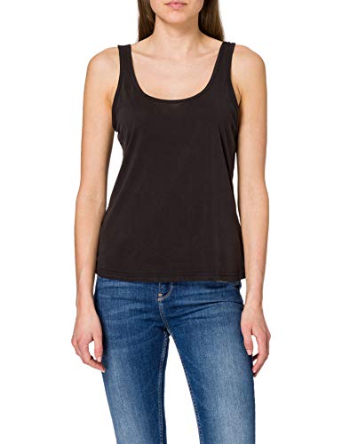 Urban Classics Damski top Ladies Modal Loose Top, luźny damski top dostępny w 3 kolorach, rozmiarach XS - 5XL, czarny, XXL