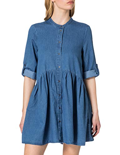 ONLY Sukienka damska, jasnoniebieski (light blue denim), XS