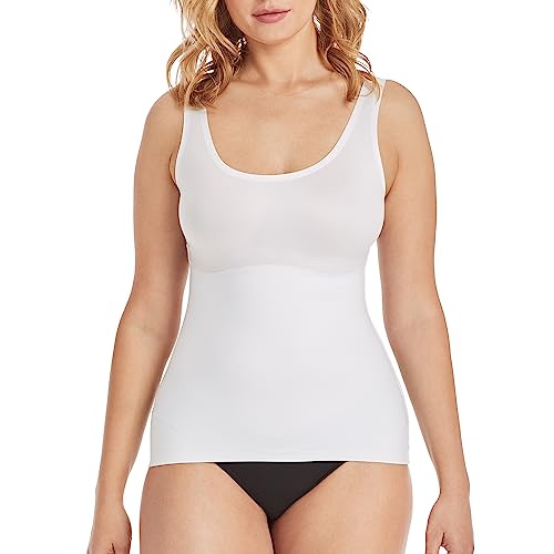 Maidenform Damska koszulka modelująca Comfort Devotion Débardeur Gainante, Biały (biały), XXL