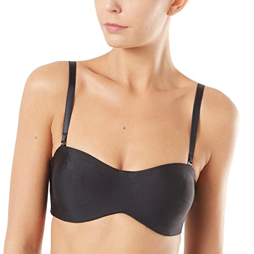 Maidenform Damski biustonosz Specialty-Strapless, czarny (czarny), 80E