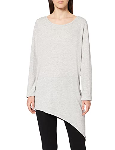 Noppies Damski top Sweat Ls Heather koszulka sportowa ciążowa, Szary (Grey Melange C246), L