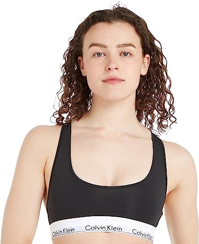 Calvin Klein damski Modern Cotton - Biustonosz Sportowy, Biały S