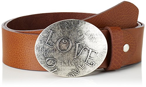 MGM Damski pasek Love, brązowy (Cognac-asi 6), 80