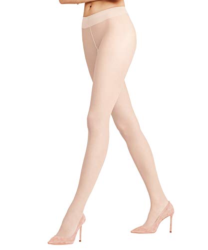 FALKE Kobiety Rajstopy Matt Deluxe 20 DEN W TI Przezroczyste 20 Den przezroczyste jednokolorowe 1 Para, Brązowy (Crystal 4409), M-L