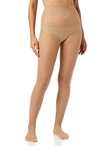 GLAMORY Męskie legginsy sportowe, 20 Denier, Brązowy (cera), L duże rozmiary