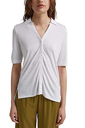 ESPRIT Collection T-shirt damski, 100 / biały, XS
