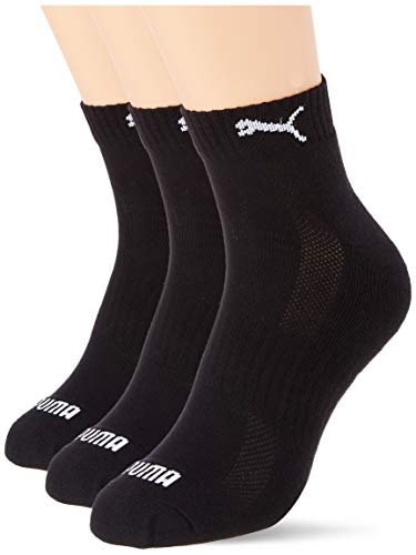 PUMA Skarpety do sneakersów, amortyzowane, czarny, 46 EU