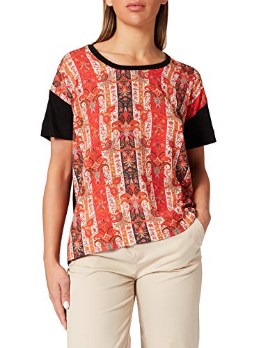 Desigual T-shirt damski Ts_Lombok, czarny, XL