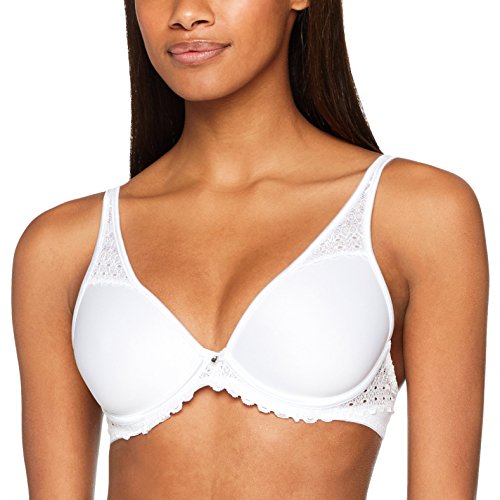 Sassa Damski biustonosz Spacer, biały (biały 100), 85B