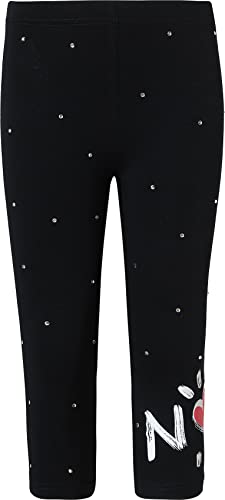 Desigual Legginsy dziewczęce Zaragoza Casual Pants, czarny, S