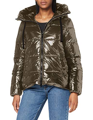 Geox W EMALISE MD PARKA kurtka damska, Dark Wojskowy, 42