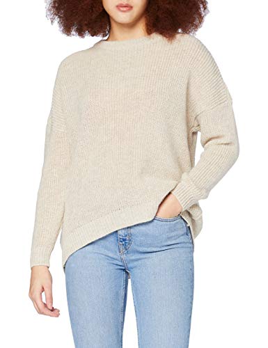 ONLY Onlparis Life L/S Ex KNT sweter damski, Kamie? Pumeksowy, S
