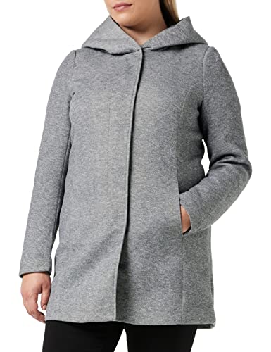 ONLY Onlsedona Light Coat Otw Noos płaszcz Kobiety, Jasnoszary, S