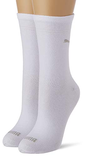PUMA Skarpety damskie (2 sztuki), biały, 42 EU