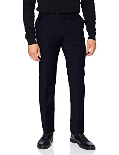 Hackett Plain Wool Suit TRS C spodnie męskie, 582 midnight, 32