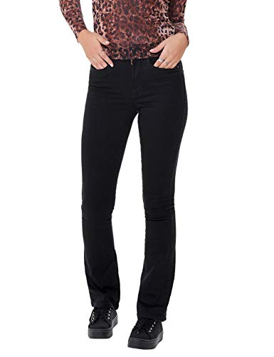 ONLY OnlRoyal High Sweet dżinsy damskie w stylu flared, czarny (Black Black), S x 30L