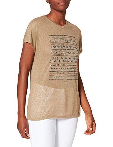 ONLY Onlpiper Reg Bat S/S Top Box JRS T-Shirt damski, Elmwood/Print:wild, S