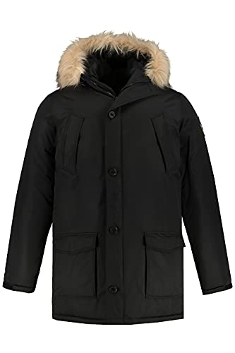 JP 1880 Parka męska duże rozmiary 723365, Schwarz (Schwarz 74841410), L