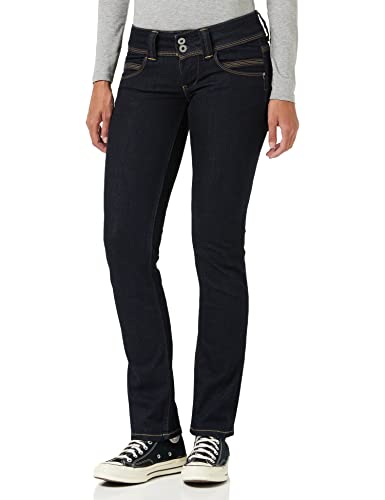 Pepe Jeans Venus dżinsy damskie, Niebieski (Denim-M15), 33W / 32L