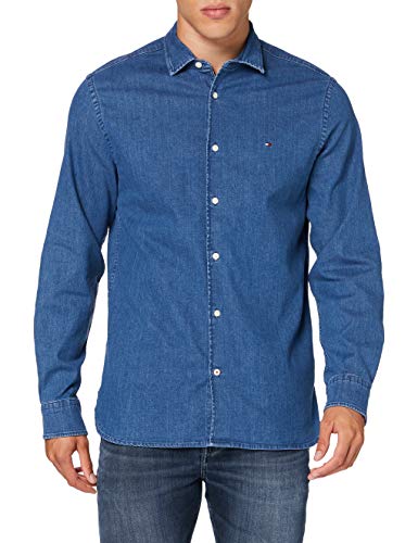 Tommy Hilfiger Męska koszula Flex Chambray