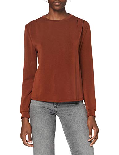 ONLY Bluza damska Onqgaia L/S O-Neck SWT, Fired Brick, M