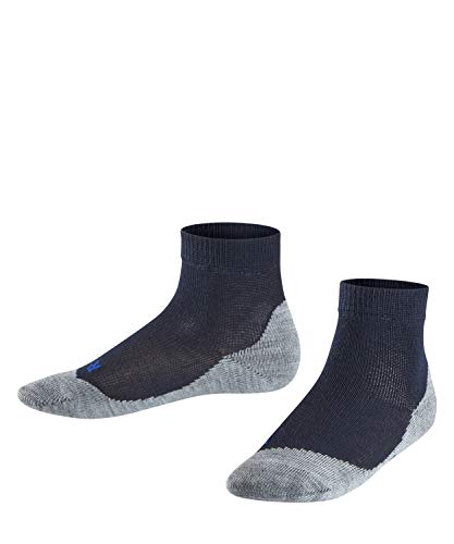 FALKE Skarpety dziecięce Active Sunny Days - mieszanka bawełny, 1 para, niebieskie (Dark Marine 6170), rozmiar: 23-26