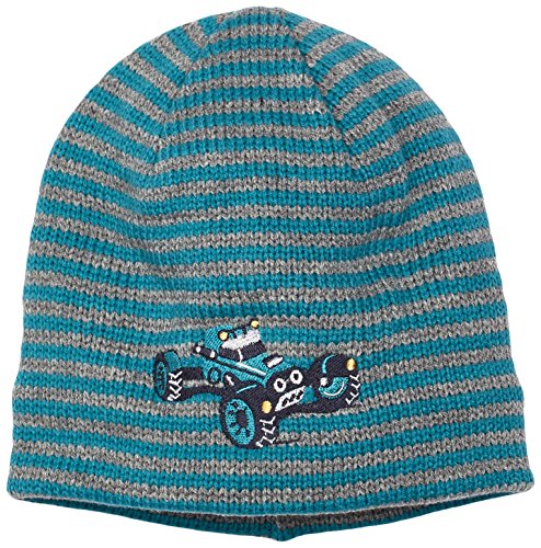 Sterntaler Czapka beanie dla chłopców, zielony (jade 415), 53 cm