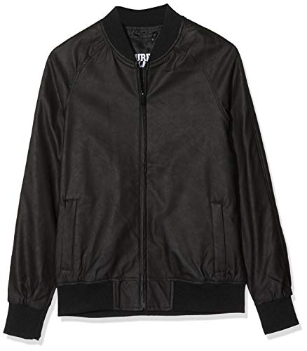 Urban Classics męska imitacja skóry raglanowa bluzka kurtka