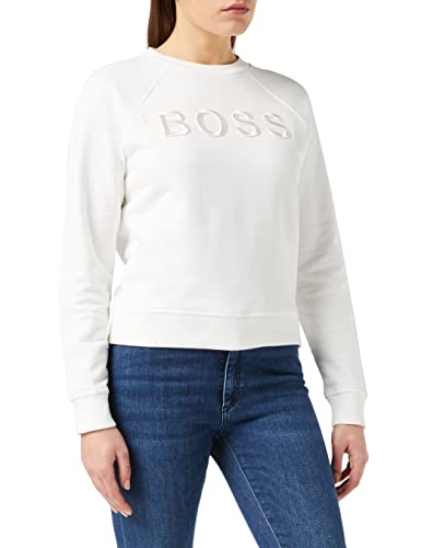 BOSS Damska bluza Teleanor, biały (Open White 118), XL