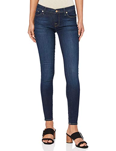 7 For All Mankind Jeansy damskie The Skinny, Dark Blue Ha, 30W x 30L