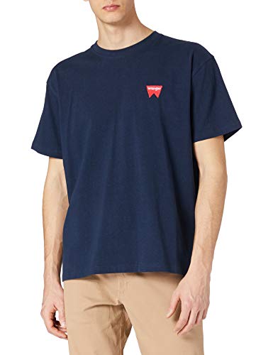 Wrangler Koszulka męska Jj&shirts Tee T-Shirt, grantowy, M