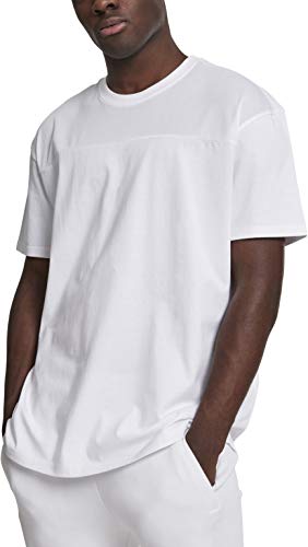 Urban Classics Męski T-shirt z wkładką siateczkową w obszarze ramion