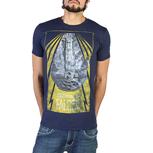 Star Wars Koszulka męska New Hope Mono, Niebieski (granatowy), S