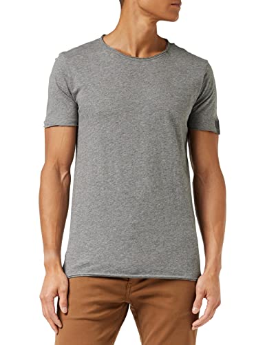 Replay T-shirt męski, Ciemnoszary melanż M03, S