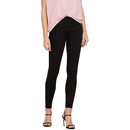 Vero Moda Dżinsy damskie skinny, Czarny, 34 L/XXL
