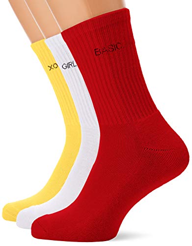Urban Classics Wording skarpety sportowe, uniseks, 3 sztuki, w wielu kolorach, rozmiary 35 – 50