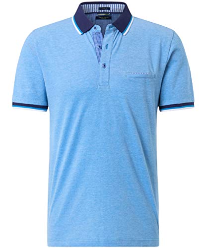 Pierre Cardin Męska koszulka polo Kn, Niebieski (Divine 3760), S