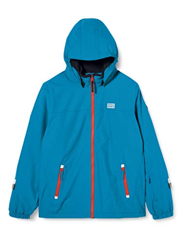 Lego Wear Lwjoshua-Lego Tec Play kurtka chłopięca, 768 Dark Turquoise, 128 cm