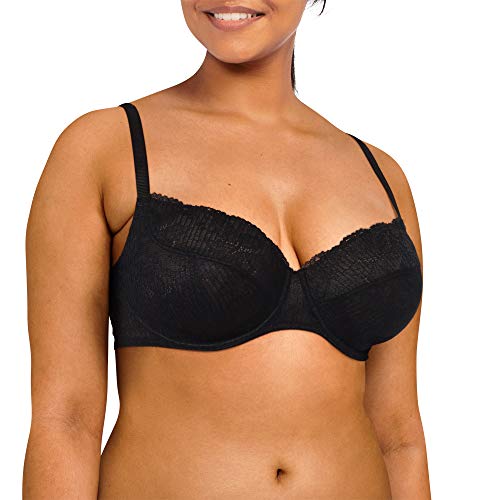 Passionata - Damski - zakryty biustonosz z fiszbinami Sun, czarny, 75B