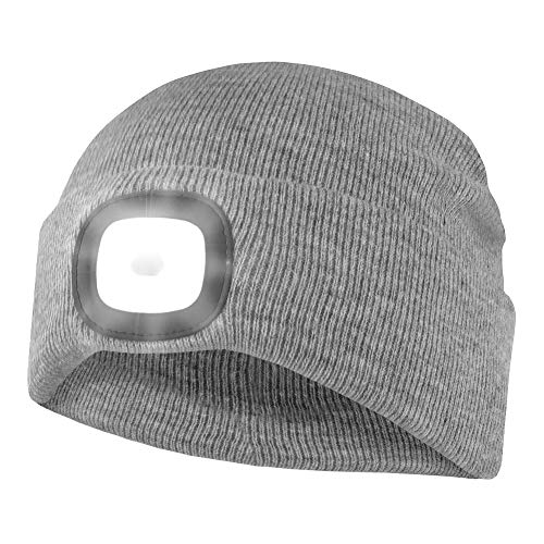 Chillouts Unisex ChillLight czapka Beanie, 21 szara, rozmiar uniwersalny